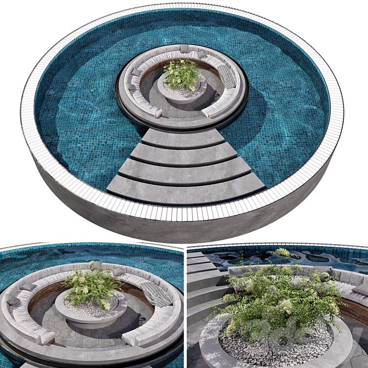 79号游泳池（4471618_圆形_Vray,Corona）