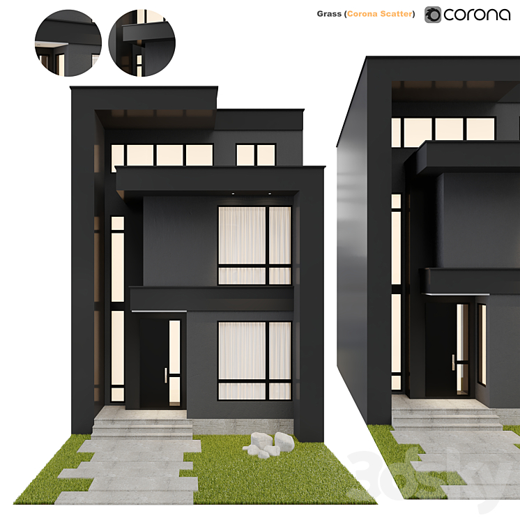 现代住宅5（4668562_长方形_Corona）