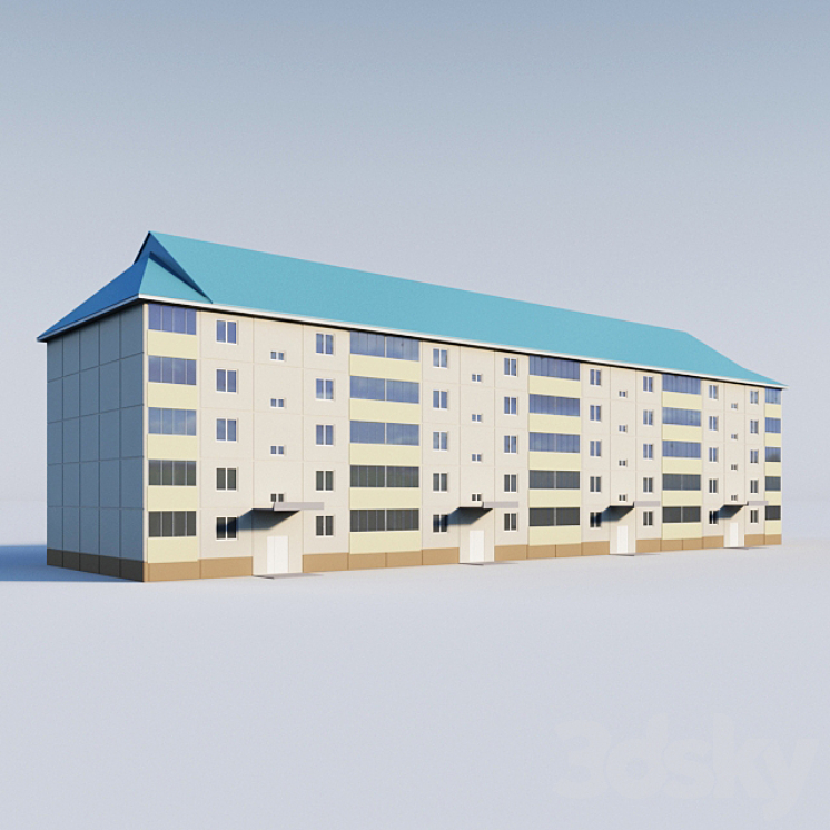 5层板房（467993__Vray）