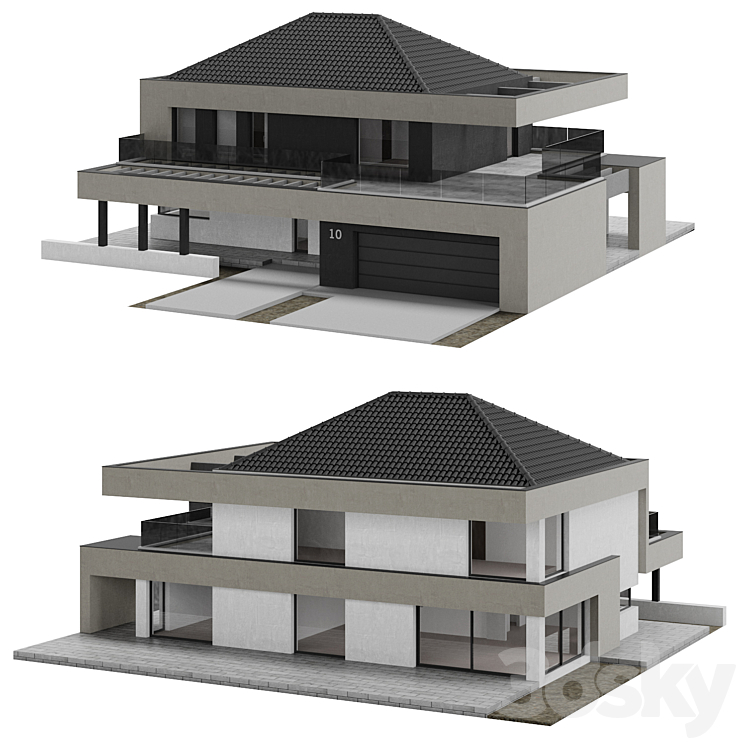 现代之家001（4824649_正方形_Vray）