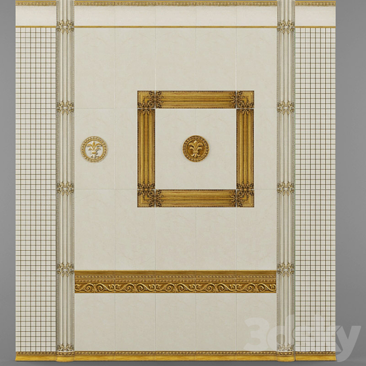 双灰瓷砖-Efesos（493199__Vray）