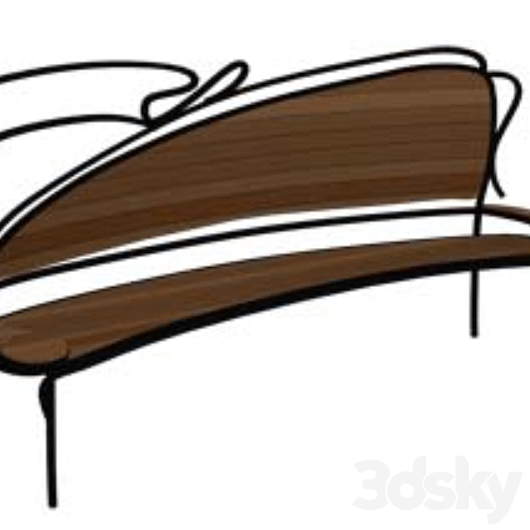 站立（50217_圆形_Vray）