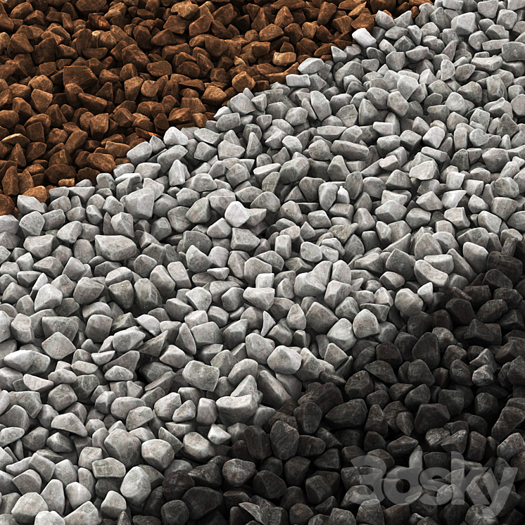 石材装饰n15（5045388_多边形_Vray）