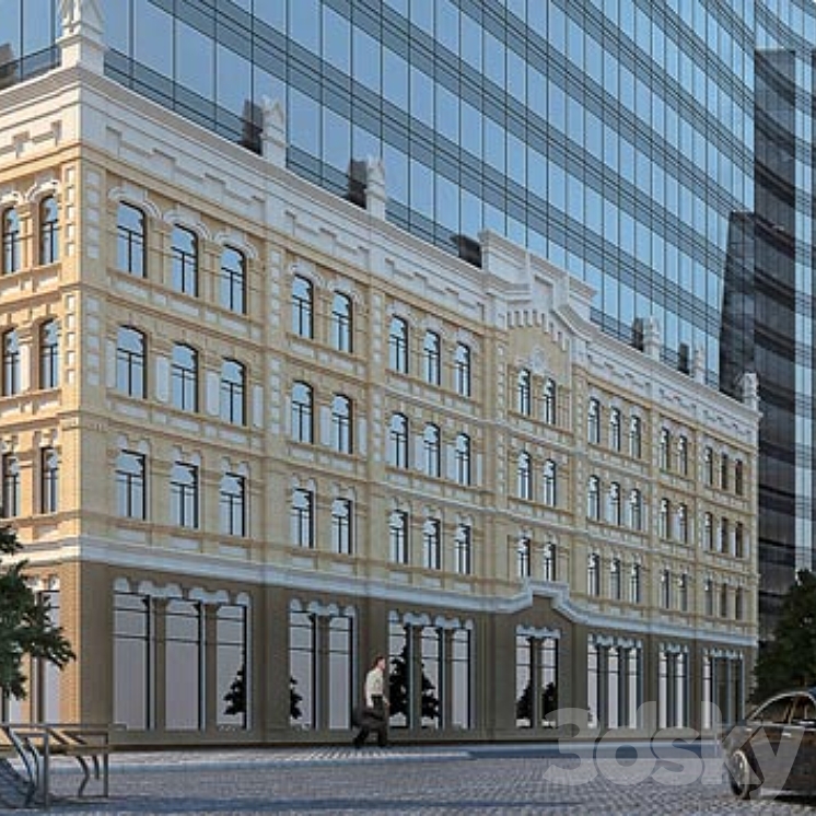 基辅巴洛克式建筑（50959__Vray）