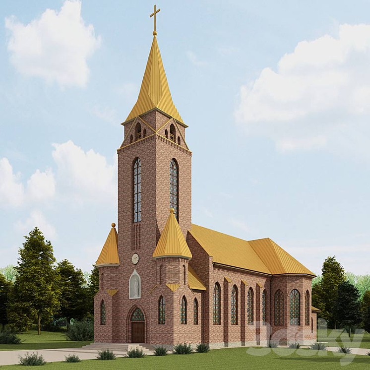 教堂（51380__Vray）
