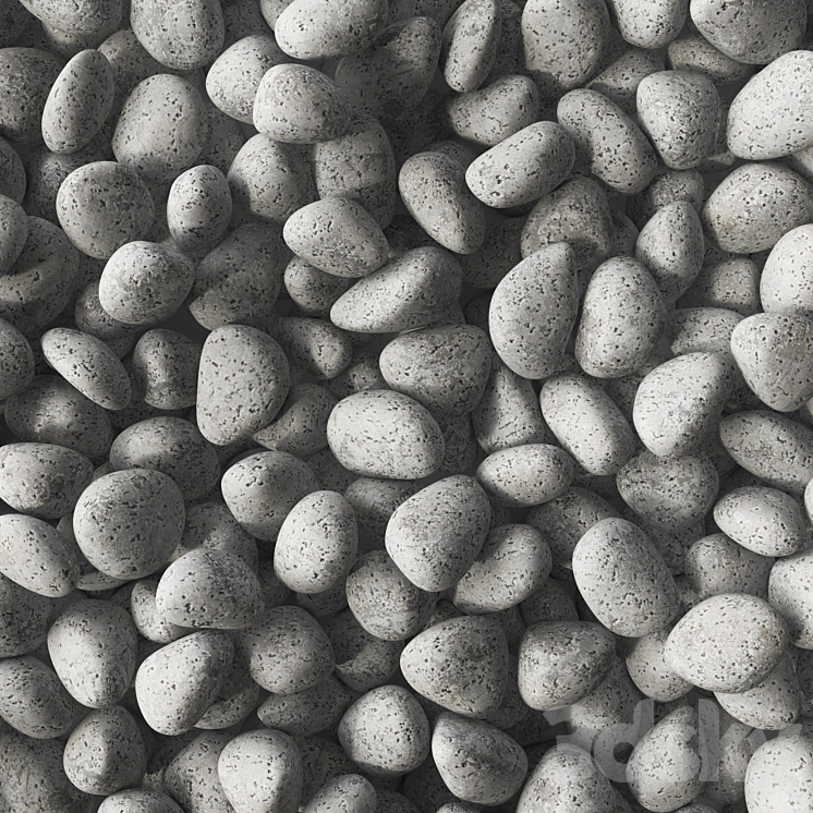 石材装饰n18（5151278_不规则_Vray）