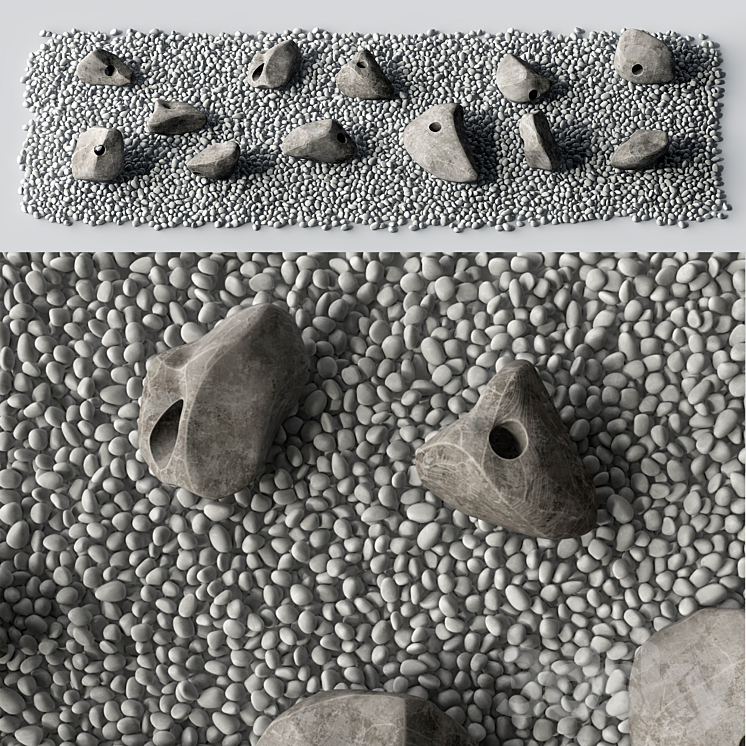 石材装饰n23（5184896_不规则_Vray）