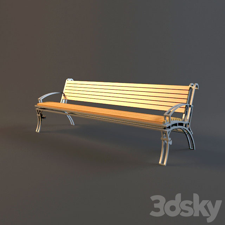 站立（52845_长方形_Vray）