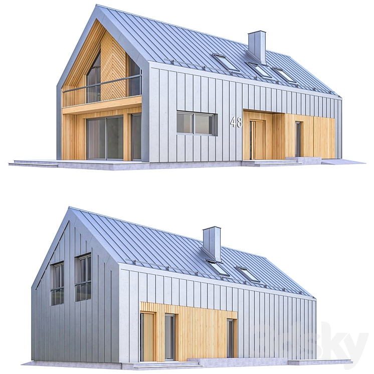 Pogodny的房子（5408795_长方形_Vray）