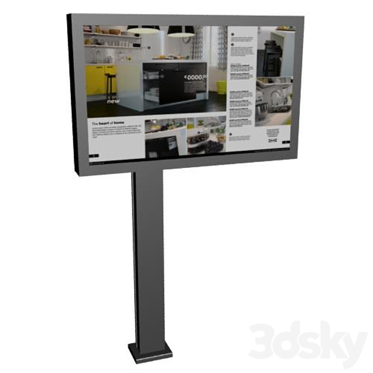 公告牌CNews（54426_长方形_Vray）