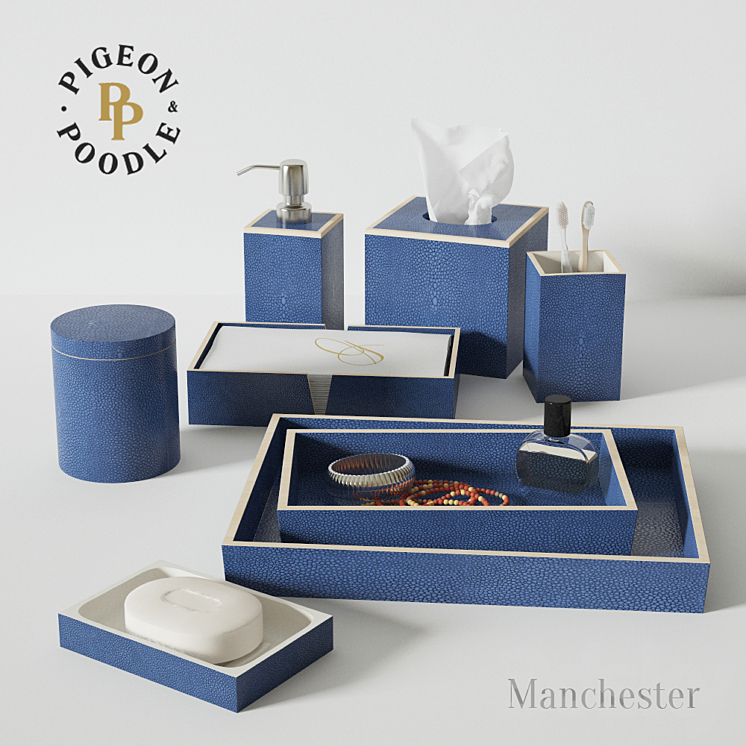 浴室鸽子&amp；贵宾犬曼彻斯特（592996__Vray）