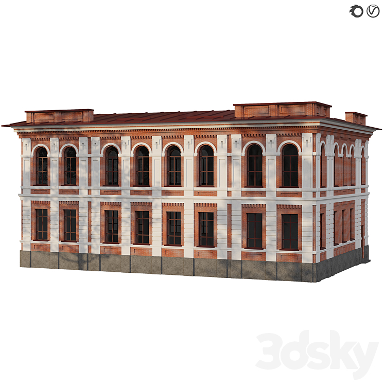 城市建筑（6178139_长方形_Vray,Corona）