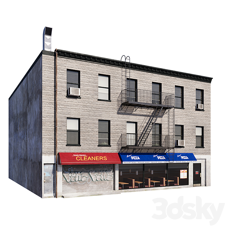 纽约大厦02（6286004_正方形_Vray,Corona）