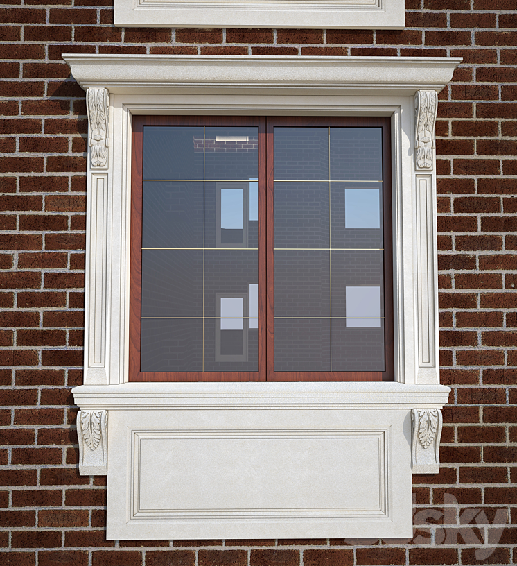 框架化（64245_长方形_Vray）