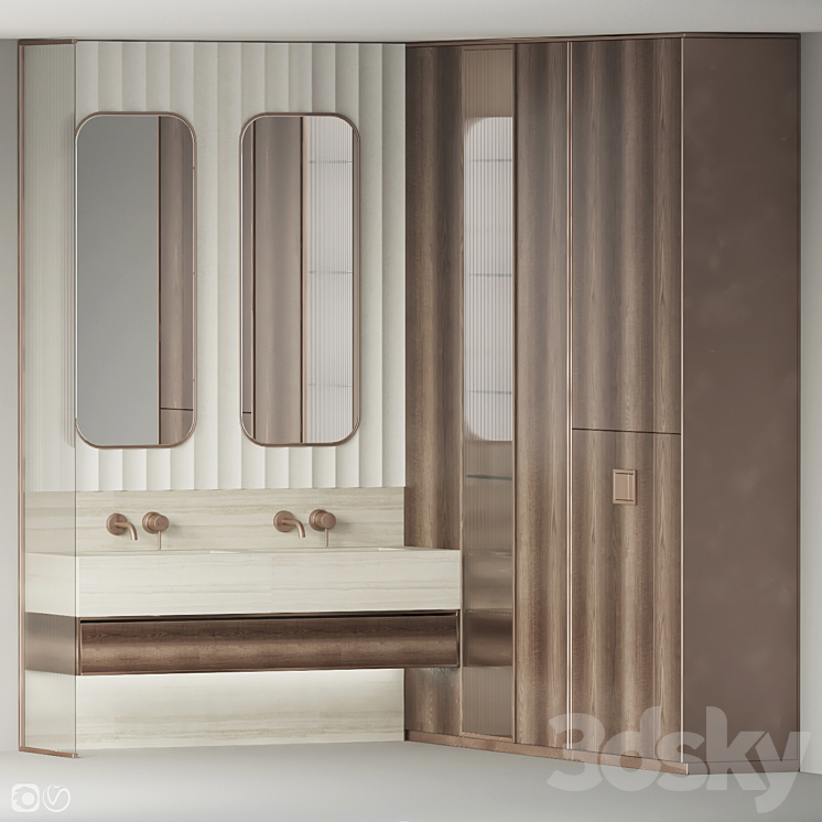 浴室家具-6（6473967_角_Vray,Corona）