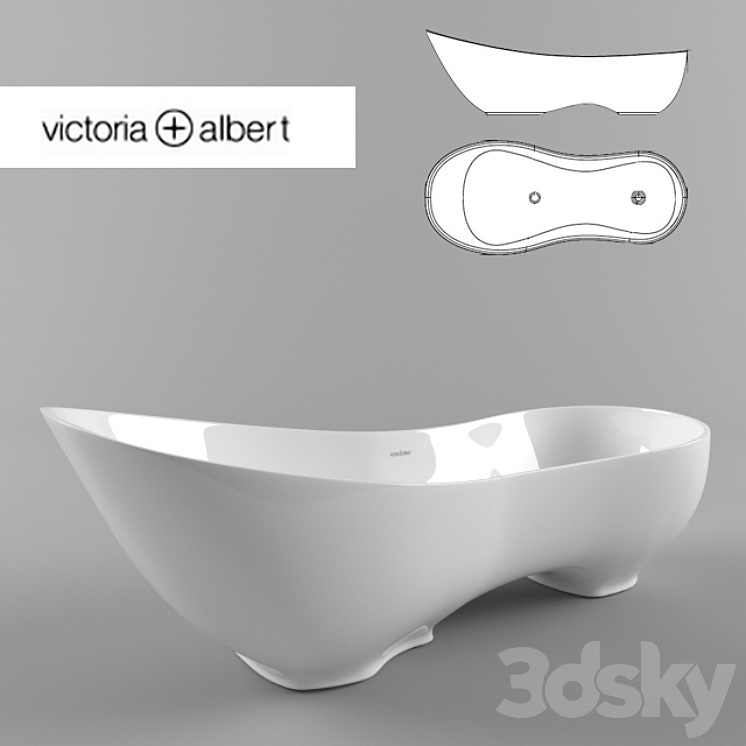 维多利亚+阿尔伯特·卡布里斯（64843_椭圆形_Vray）