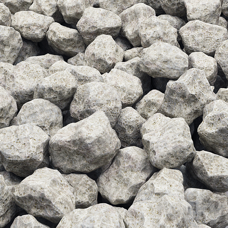 风化石（649342_多边形_Vray）