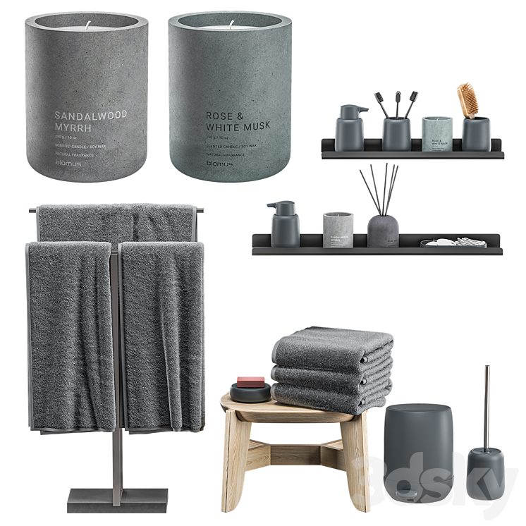 浴室套装02（6579100_圆形_Corona）