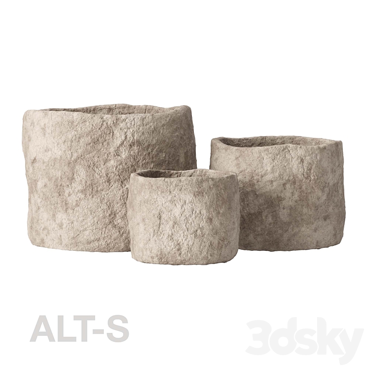 Om Alt-S Kashpo古董店（6681754_圆形_Vray,Corona）