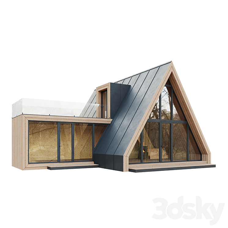 小屋（6683549_三角形_Vray,Corona）