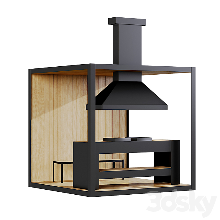 带烧烤的凉亭（7014660_长方形_Corona）