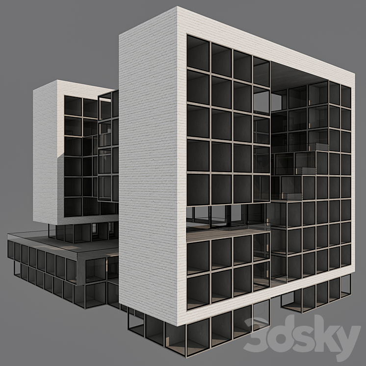 09旅楼（7402767_长方形_Vray,Corona）