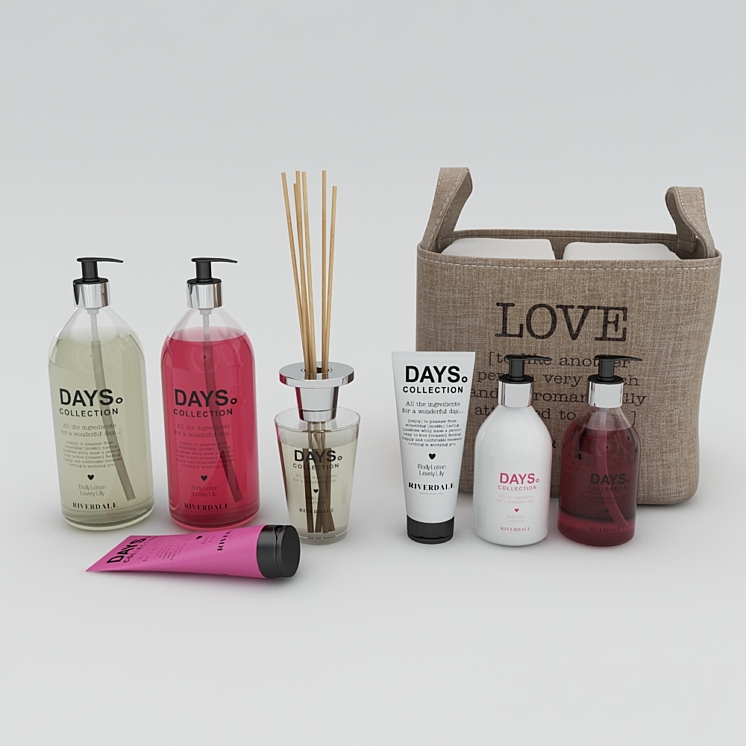 浴室套装（76052__Vray）