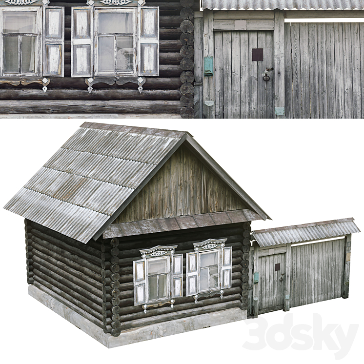 木屋003（7615005__Vray,Corona）
