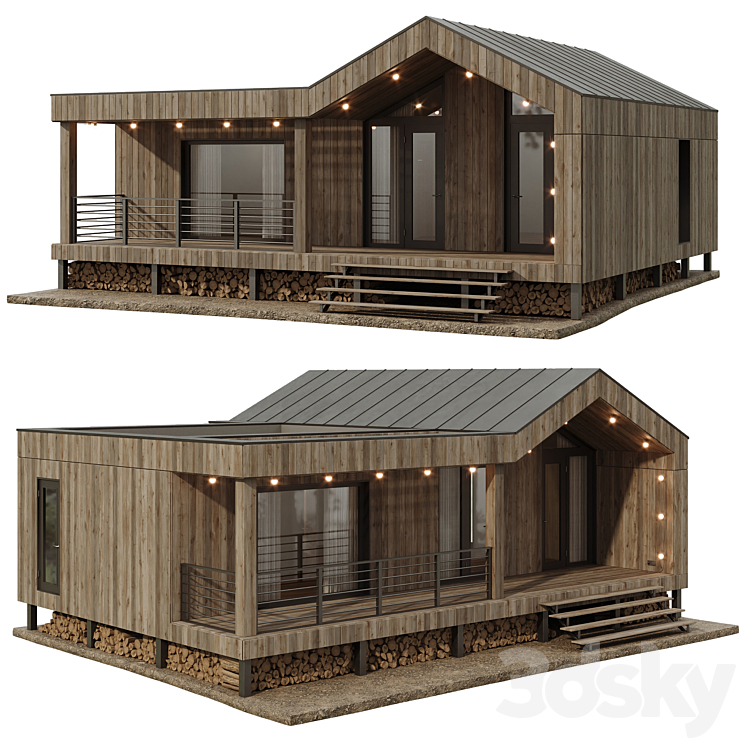 现代单层住宅#10（7810569_长方形_Corona）