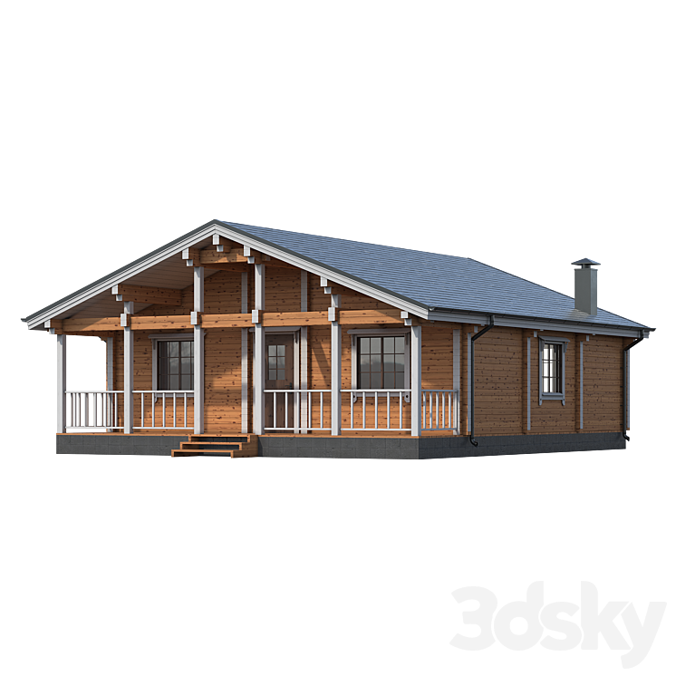 木屋B 1 01（7824178_长方形_Corona）