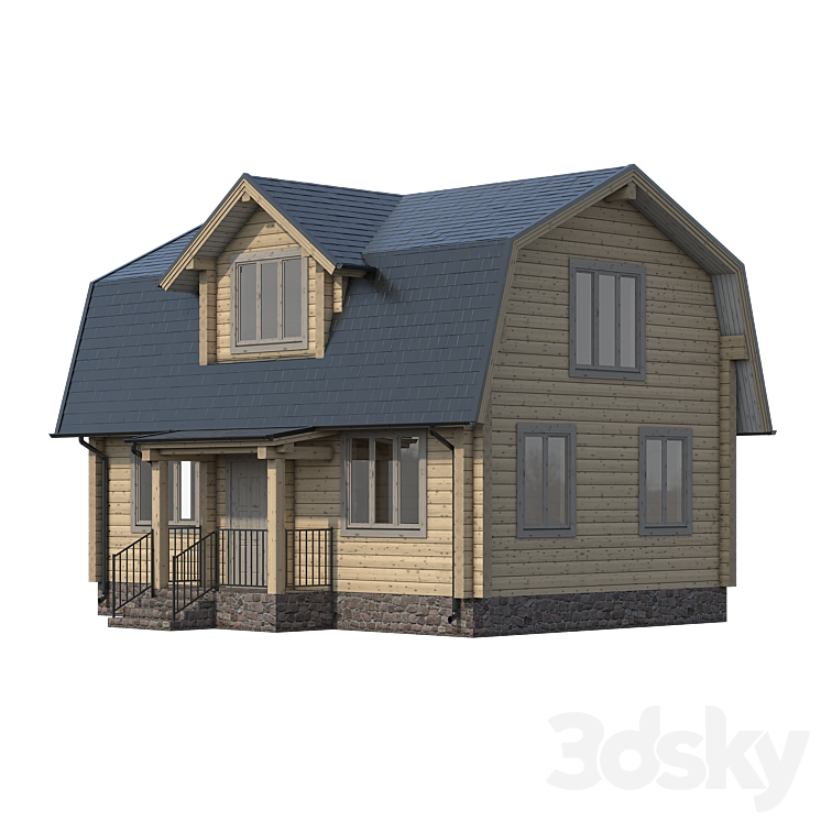 木屋B 4 02（7885638_长方形_Corona）