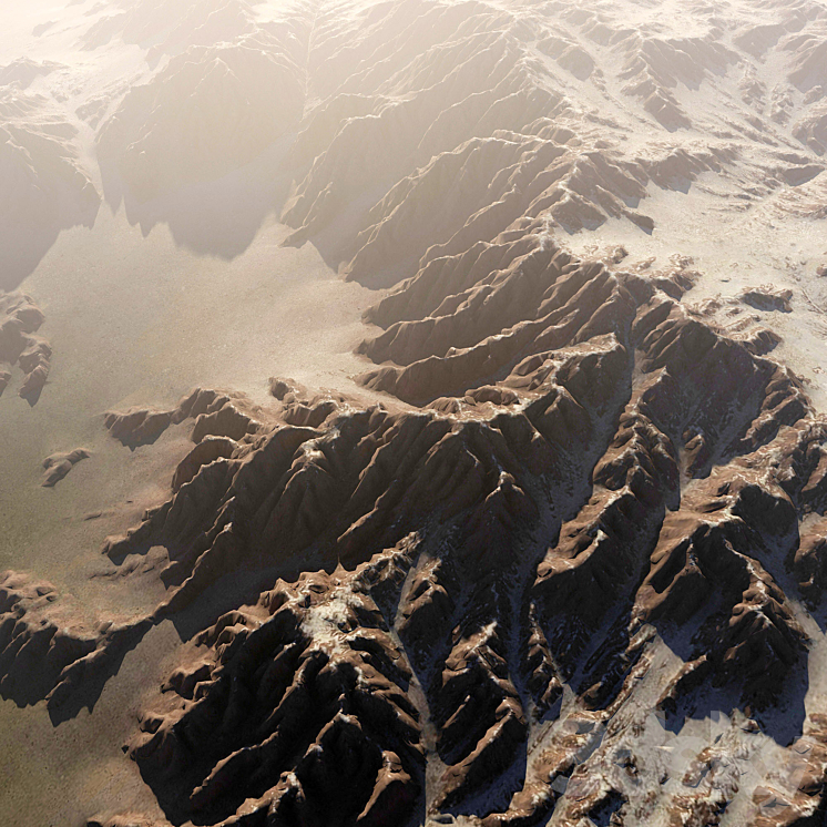 山脉n44（7915329_不规则_Vray）