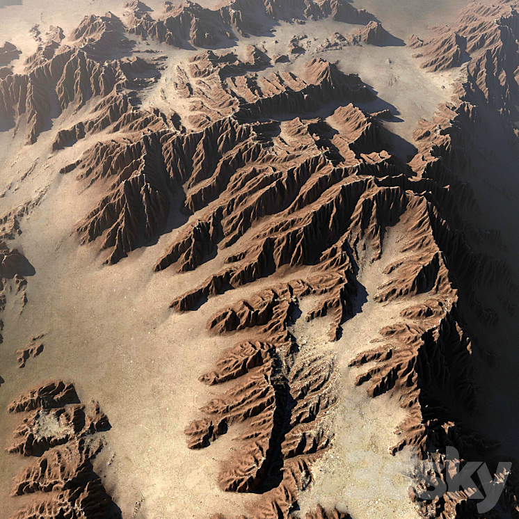 山脉n46（7915768_不规则_Vray）