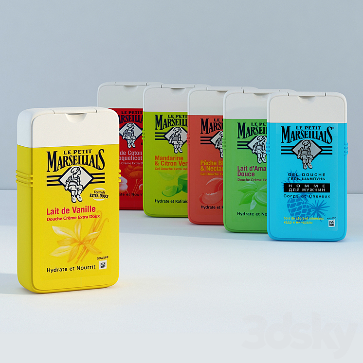 马赛02（811826_长方形_Vray）