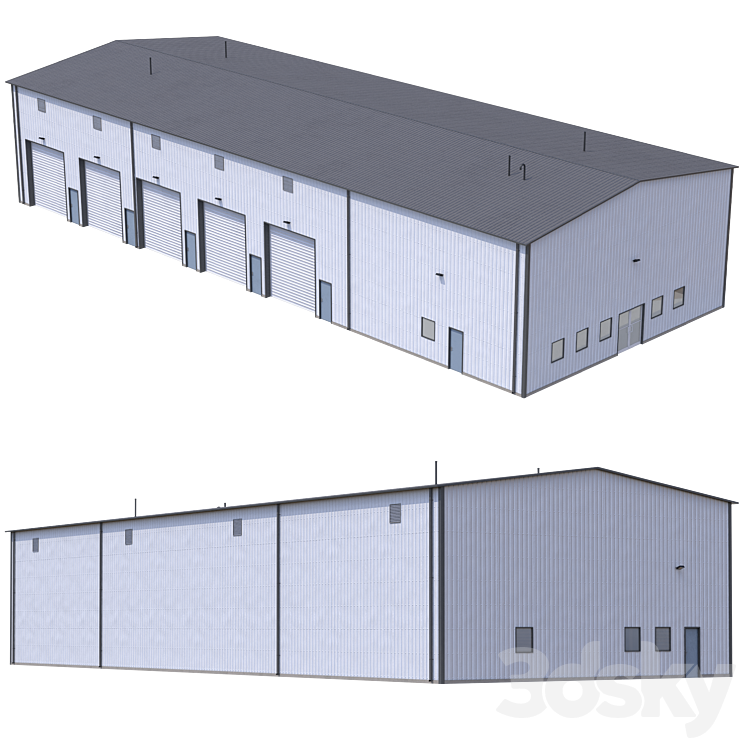 工业建筑（8347472_长方形_Vray）