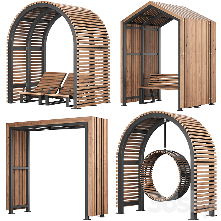 凉亭（套）（8387604_长方形_Corona）