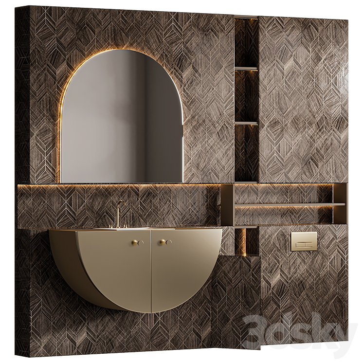 浴室家具13（8389093_长方形_Corona）