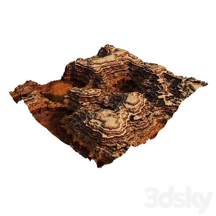 峡谷n19a（8389777_不规则_Vray）