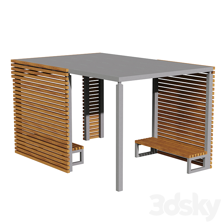 凉棚P04城市环境（8390656_长方形_Vray,Corona）