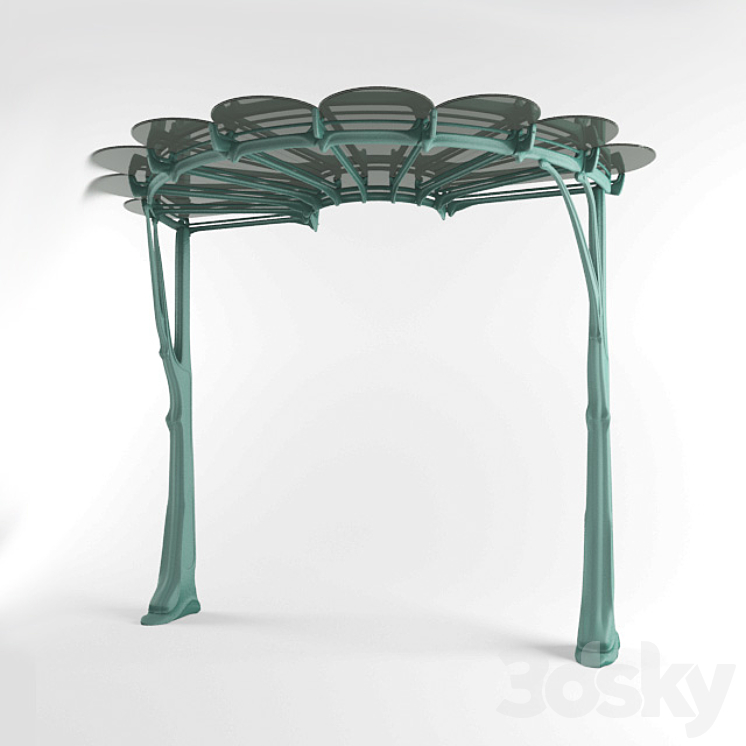 遮阳板（91686_圆形_Vray）