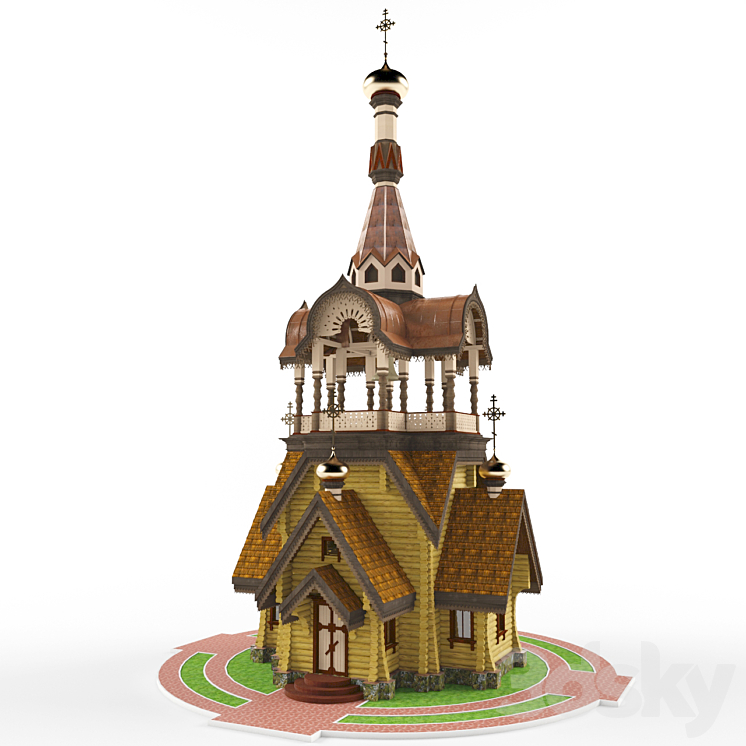 小教堂（95983__Vray）