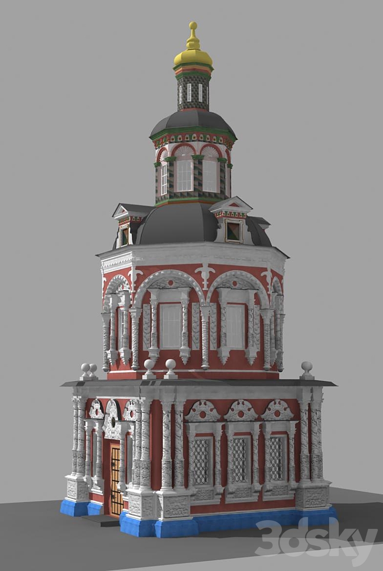 Nadkladeznaya（9804_多边形_Vray）