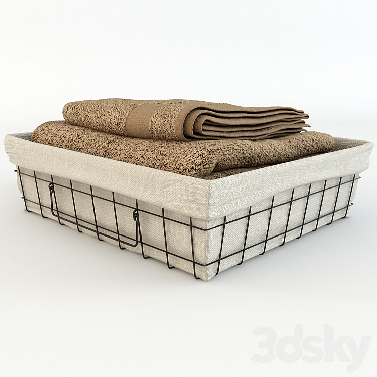 毛巾（996441_长方形_Vray）